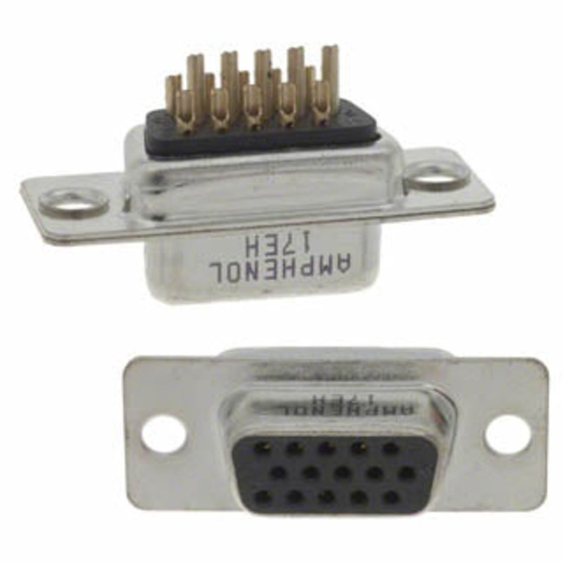 HDE15S – DB15F HD SOL TIN  (5 pcs/pkg)