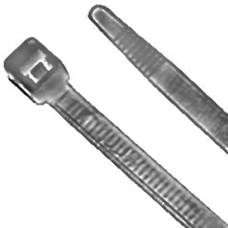 PLT2I-C14 KS – CABLE TIE GRY 8IN 40LB WIDTH 3.5MM (100 pcs/pkg)