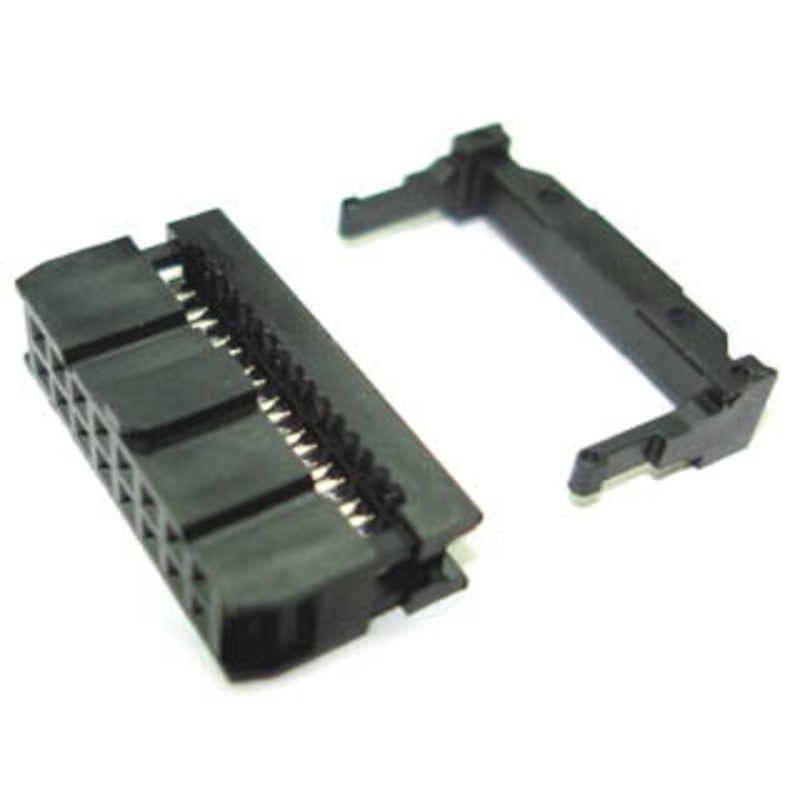 SC-16S – IDC16F DIP W/KEY BLK  (2 pcs/pkg)
