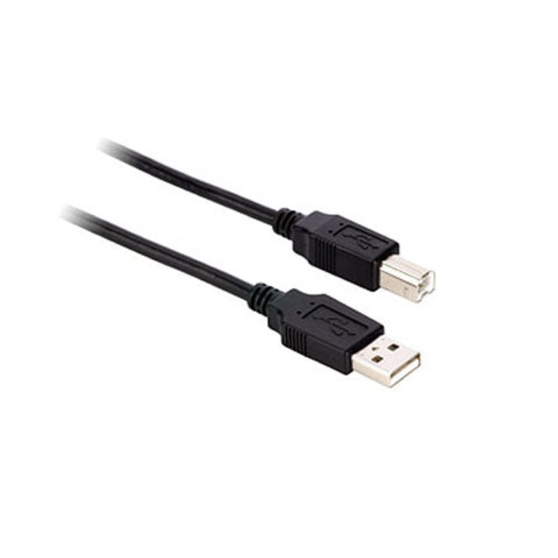 USB2AB10 – USB CABLE A-B MALE/MALE 10FT BLK VERSION 2.0