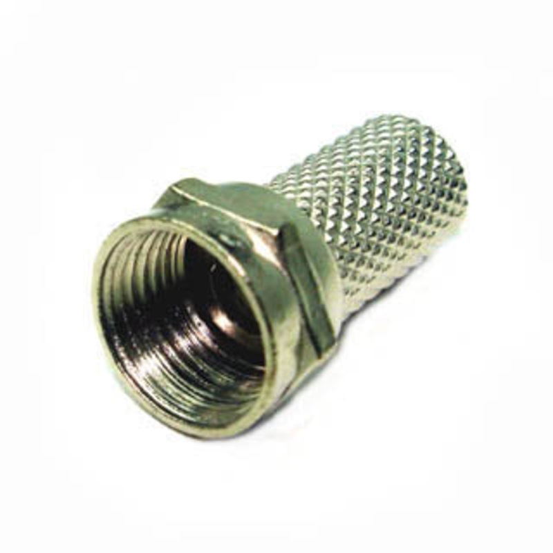VC1004-6 – F PLUG RG6 TWIST ON  (50 pcs/pkg)