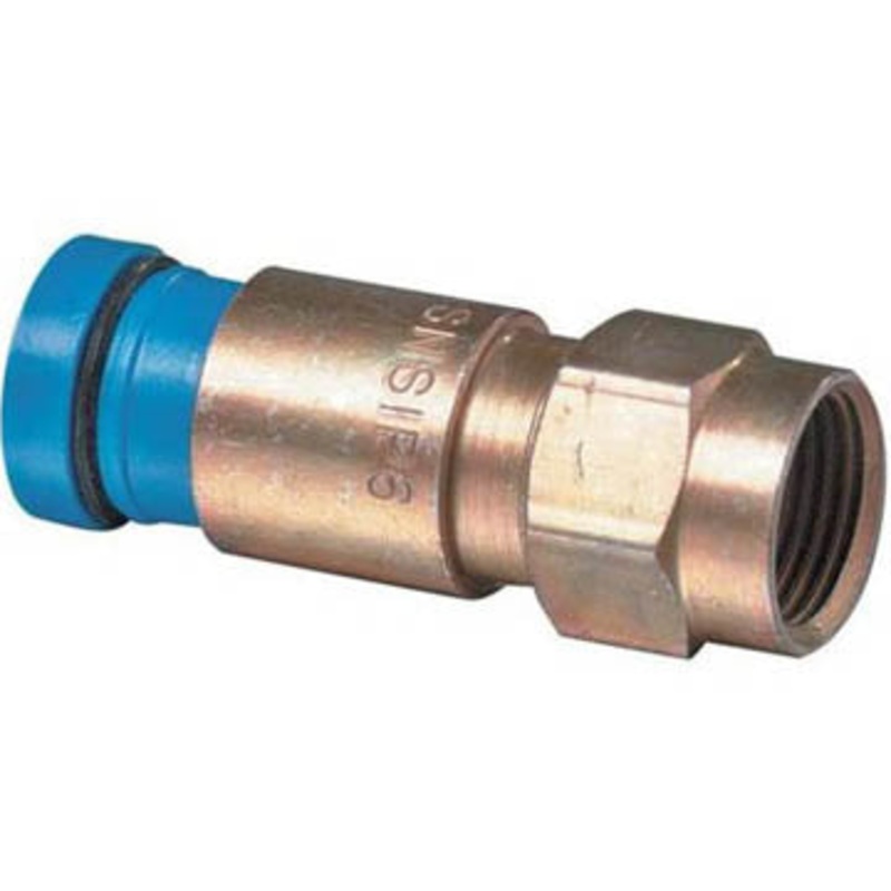 VC1035 – F PLUG RG6 PERMA-SEAL BLUE  (2 pcs/pkg)