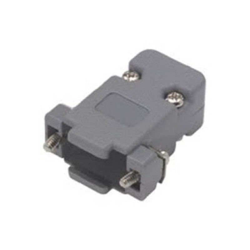 01088 – DB9 HOOD 2PC GREY PLAS HW  (10 pcs/pkg)