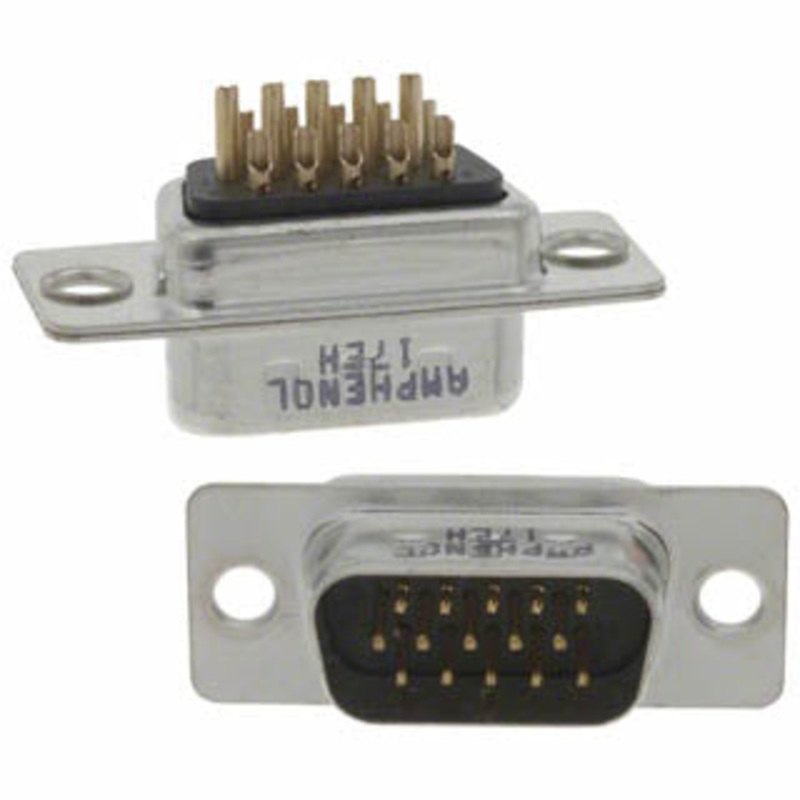1276-1501 – DB15M HD SOL TIN BLACK