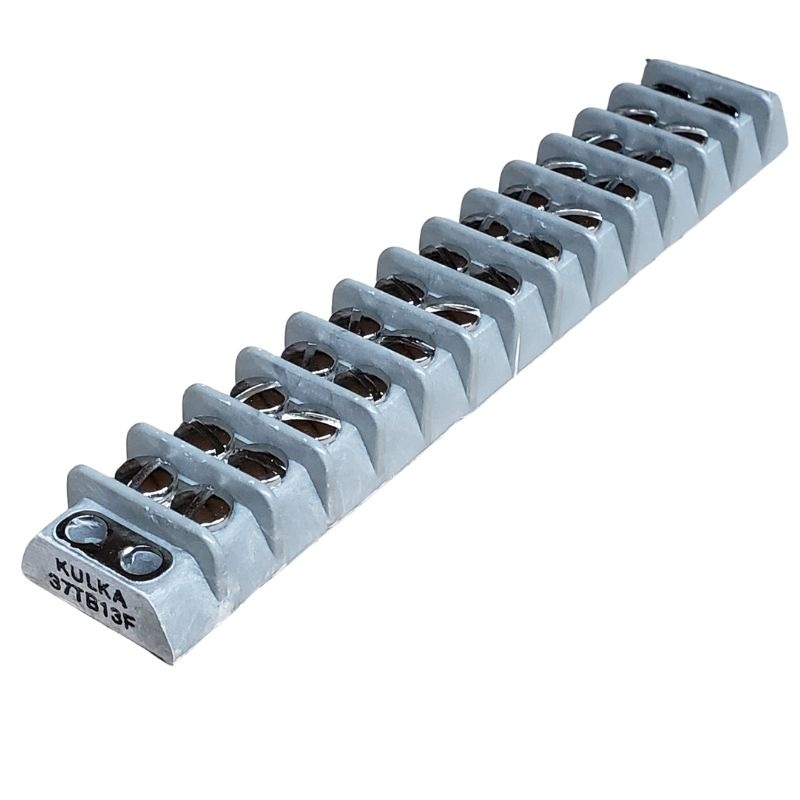 37TB13F – TERM BLOCK 26P FLUSH 2ROW GRY