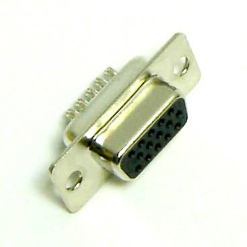 Z-HDJ15 – DB15F HD SOLDER TIN  (5 pcs/pkg)
