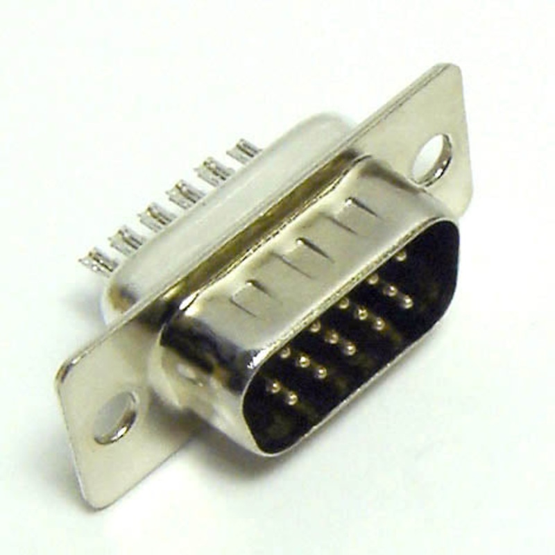 Z-HDP15 – DB15M HD SOLDER TIN  (5 pcs/pkg)