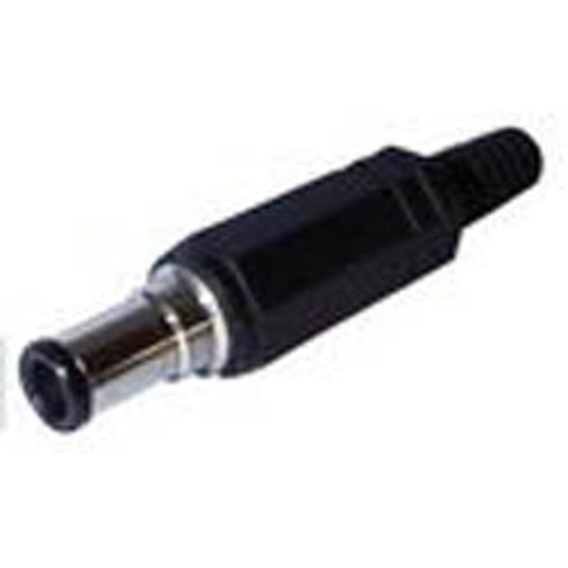 1135 – DC POWER PLUG 1.1X3.5X9.5MM WITH STRAIN RELIEF