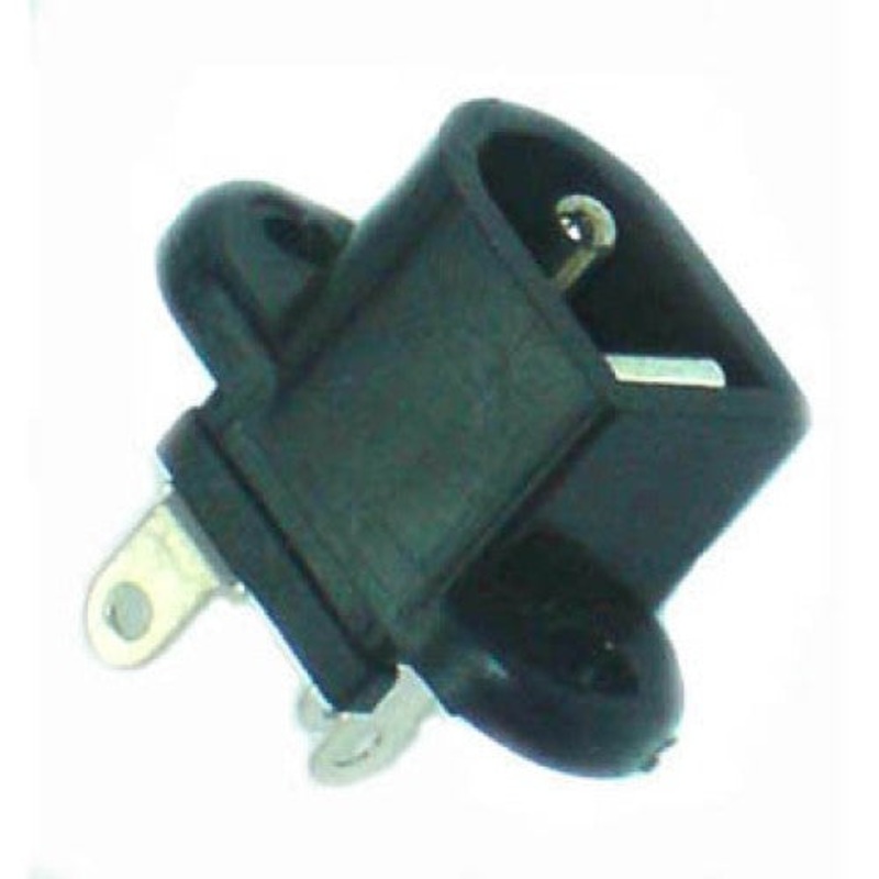 31-133-0 – DC POWER JACK 2.1MM CHMT PLASTIC 6.3X8.4MM (3 pcs/pkg)