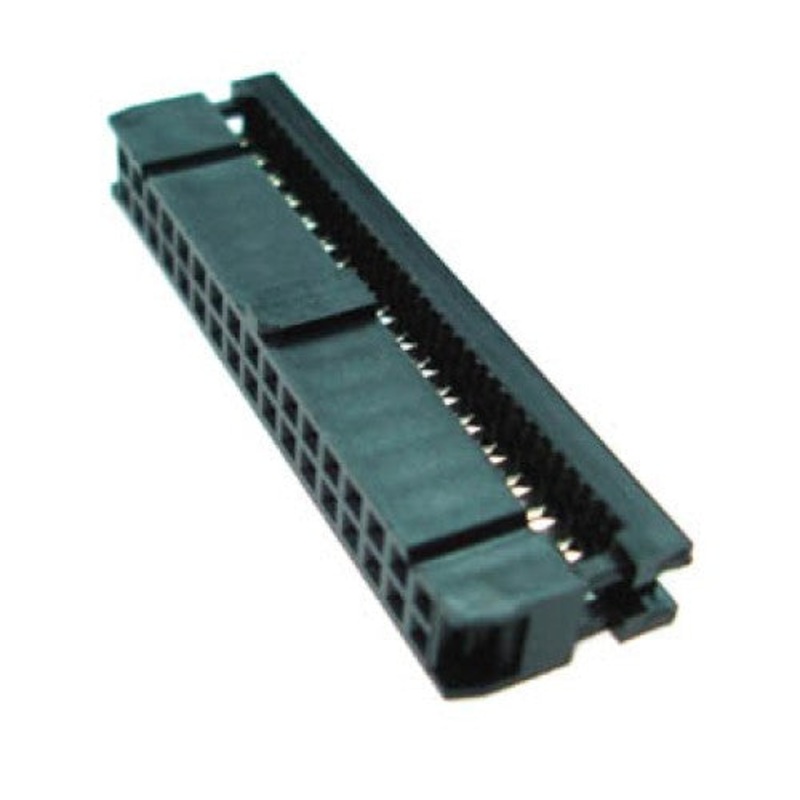35-040-2 – IDC40F DIP W/KEY BLACK  (2 pcs/pkg)