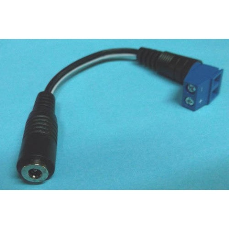 48-1264 – DC POWER JACK 1.3MM WITH SOLDERLESS TERMINAL AND WIRE