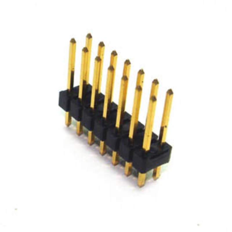 68691-114 – DIPHDR 2.5MM 14P BRST 3/8 GOLD  (3 pcs/pkg)