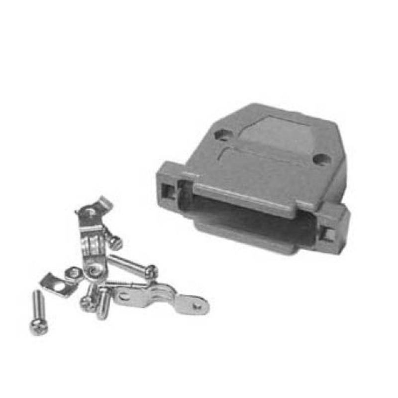 ABE-131E-1 – DB25 HOOD 2PC GREY PLAS HW