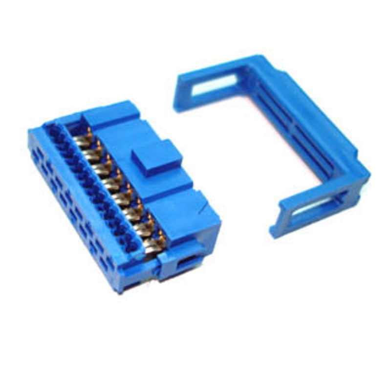 ACD-202-2 – IDC16F DIP W/KEY BLUE  (2 pcs/pkg)