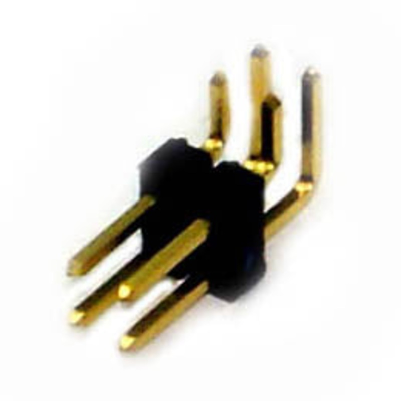 ACQG-1232-4 – DIPHDR 2.5MM 4P BRRA 3/6 GOLD BLACK (4 pcs/pkg)