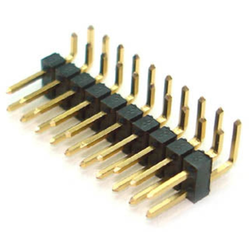 ACQG-2032-1 – DIPHDR 2.5MM 20P BRRA 3/6 GOLD BLACK