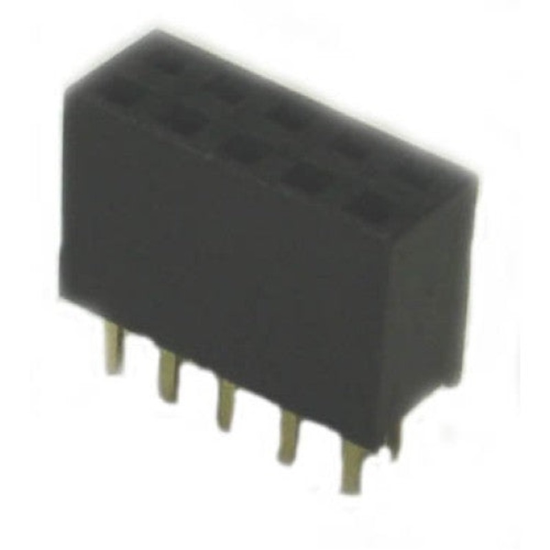 ACRC-2011A-2 – DIPSKT 2.5MM 10S PCST GOLD BLACK  (2 pcs/pkg)