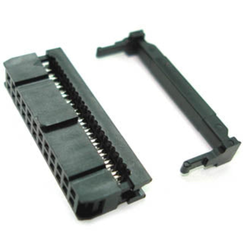 FC-24P – IDC24F DIP W/KEY BLACK