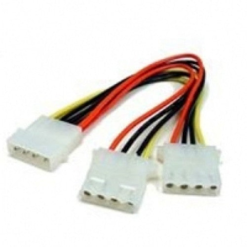 Y 5.25 – COMP POWER CABLE Y 5.25M-5.25FX2 5.25 DISK