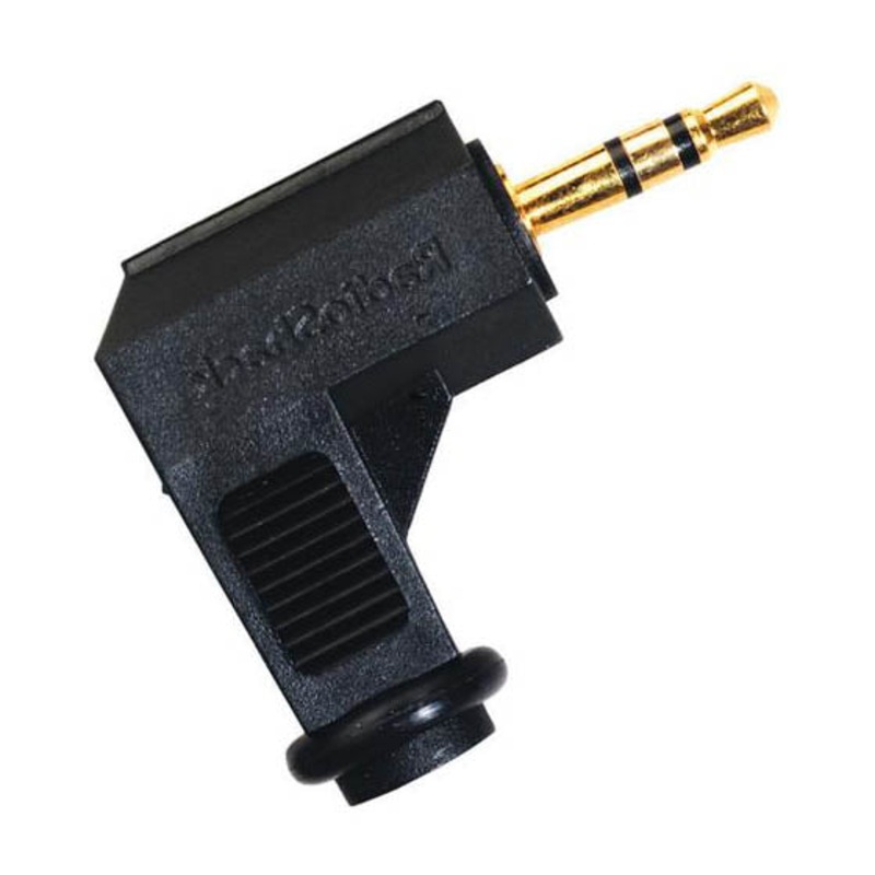 1274-0298 – AUDIO PL 2.5 STEREO PLAS BLK RA GOLD PLATED