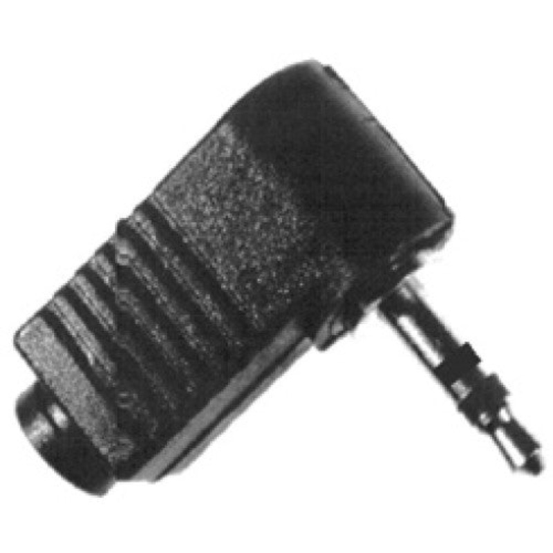 24-319-2 – AUDIO PL 3.5 STEREO PLAS RA BL  (2 pcs/pkg)