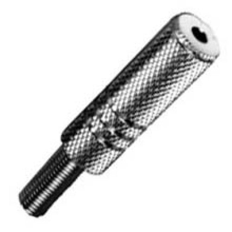24-373-2 – AUDIO JACK 3.5 STEREO IN-LINE STRAIN RELIEF SHIELDED METAL (2 pcs/pkg)