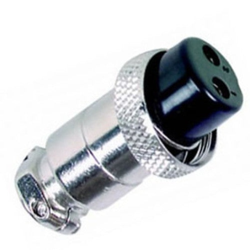 25-722-1 – MICROPHONE 2F INLINE PLUG METAL