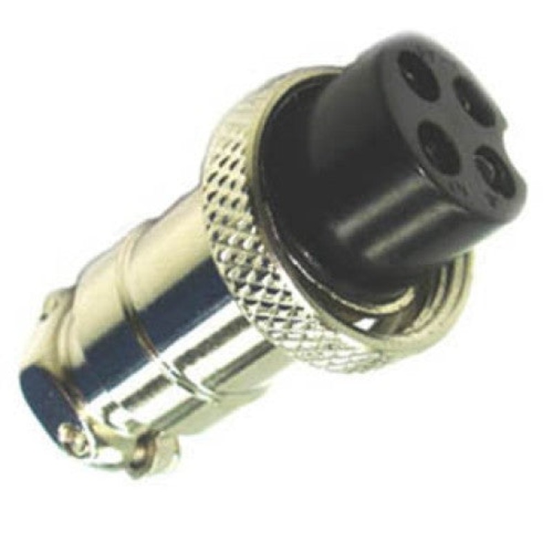 25-724-1 – MICROPHONE 4F INLINE PLUG METAL