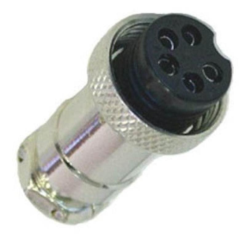 25-725-1 – MICROPHONE 5F INLINE PLUG METAL