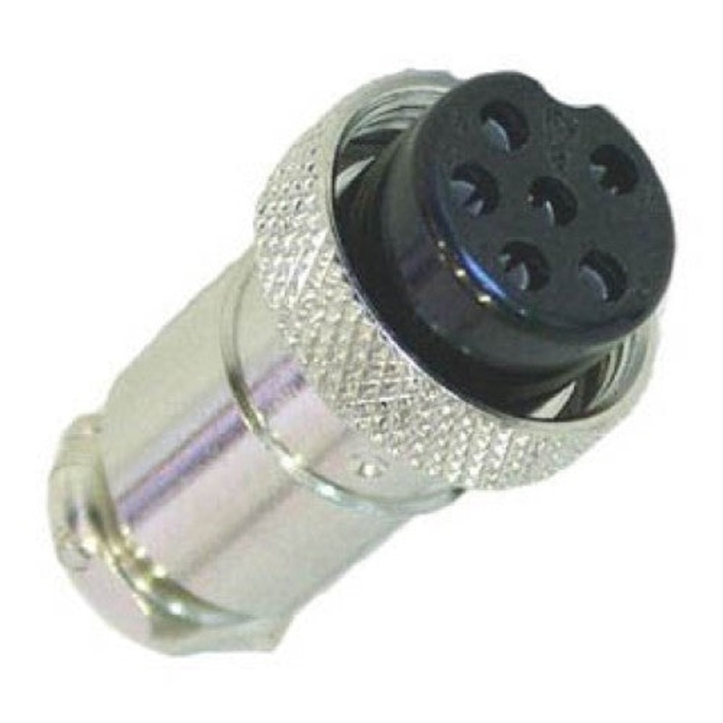 25-726-1 – MICROPHONE 6F INLINE PLUG METAL