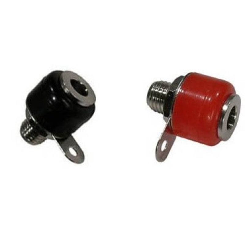 31-400-2 – BANANA JACK CHMT STD BLK AND RED TAB PLASTIC (2 pcs/pkg)