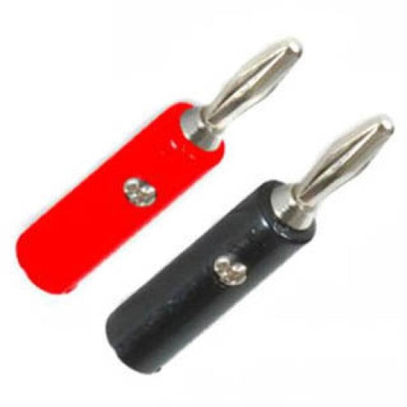 31-460-2 – BANANA PLUG SCREW TYPE STD RED/BLK INSULATED (2 pcs/pkg)