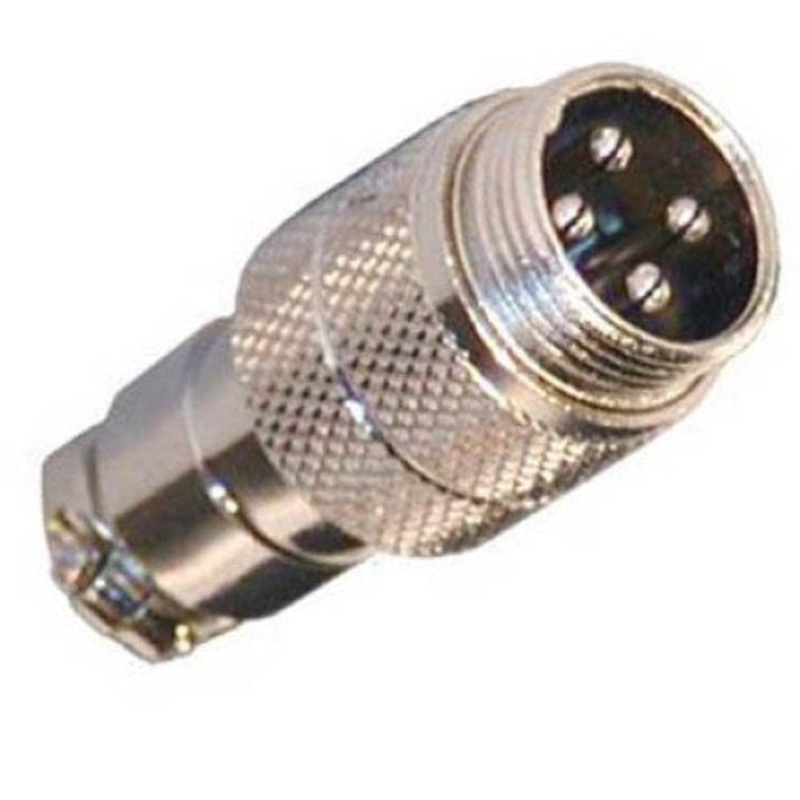 61-634 – MICROPHONE 4M INLINE JACK METAL