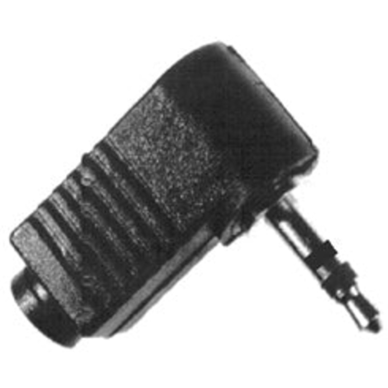 70-097B – AUDIO PL 3.5 STEREO PLAS RA BLK  (2 pcs/pkg)