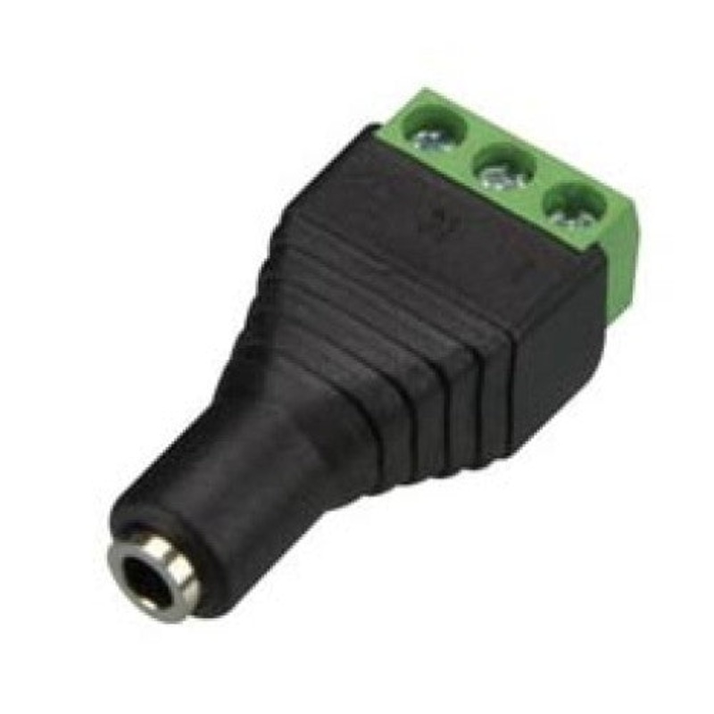 CD024 – AUDIO JACK 3.5 STEREO TO 3P SCREW TERMINAL