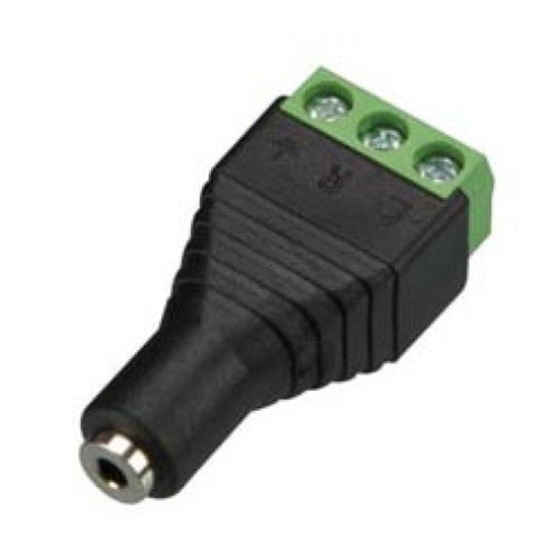 CD026 – AUDIO JACK 2.5 STEREO TO 3P SCREW TERMINAL