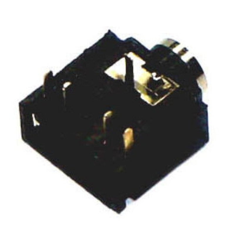 GAR-1495-2 – AUDIO JACK 3.5 STEREO CLOSED CIRCUIT PCRA PLASTIC BLACK (2 pcs/pkg)