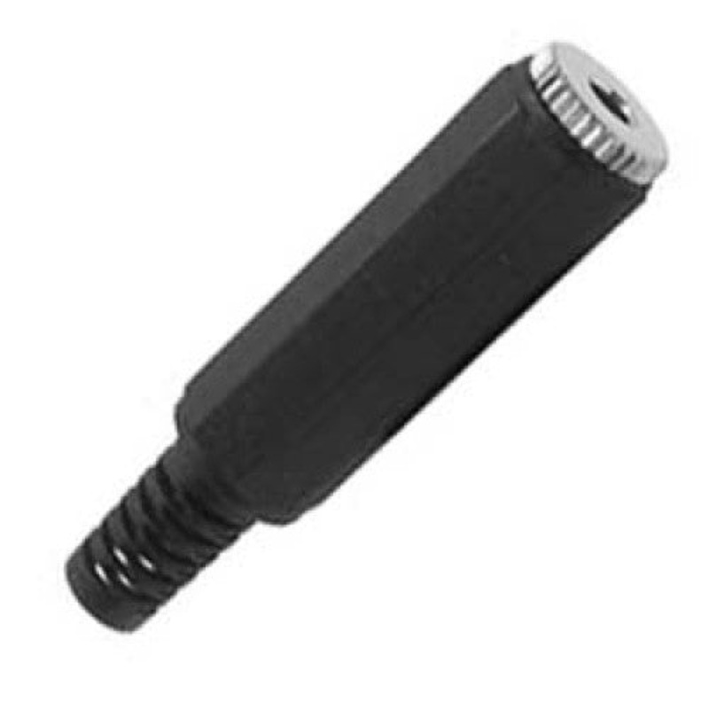 QK-2032 – AUDIO JACK 3.5 STEREO IN-LINE PLASTIC SOLDER