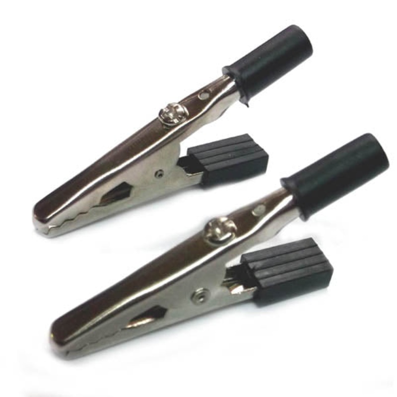 QK-8155-BLK – ALLIGATOR CLIP STACKABLE BLK 50MM (2 pcs/pkg)