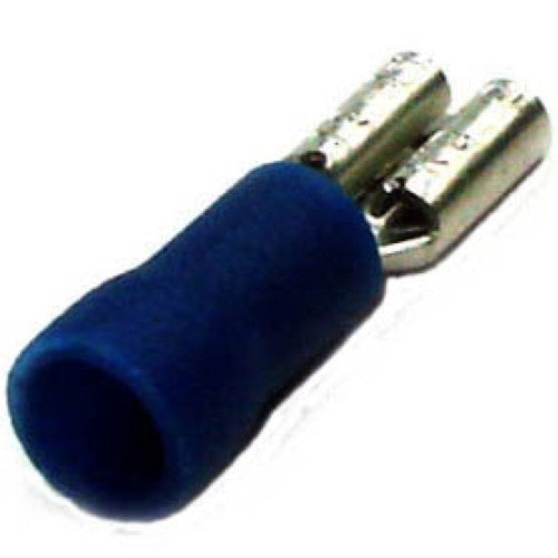 160246-100 – QUICK CONN FEM BLU 0.187IN 16-14 AWG 4.75X0.5MM (100 pcs/pkg)