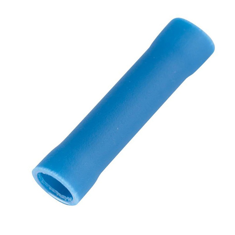 160280-100 – BUTT CONN BLU 16-14AWG  (100 pcs/pkg)