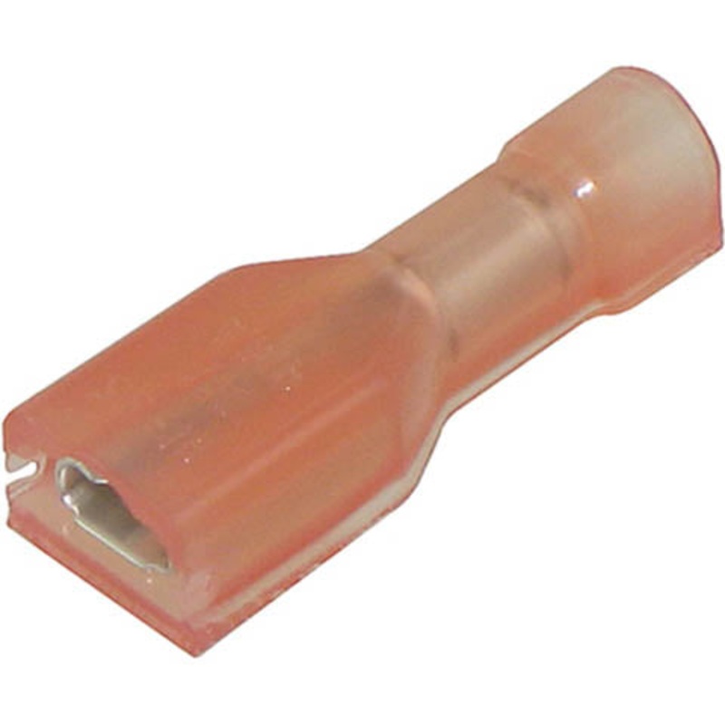 2-520273-2 – QUICK CONN FEM RED 0.110IN 22-18 AWG 2.8X0.8MM FULLY INSULATED (10 pcs/pkg)