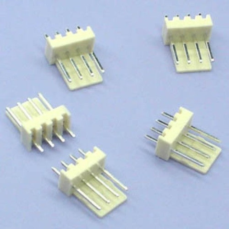 37-6204-5 – MOLEX HDR 2.5MM 4P W/RAMP PCST  (5 pcs/pkg)