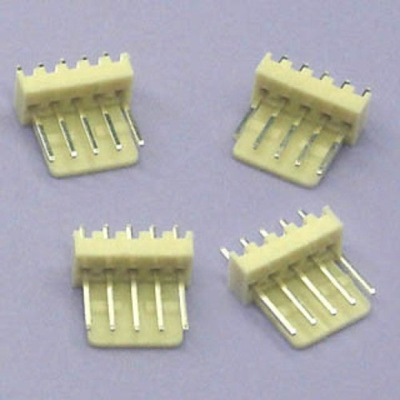 37-6205-4 – MOLEX HDR 2.5MM 5P W/RAMP PCST  (4 pcs/pkg)