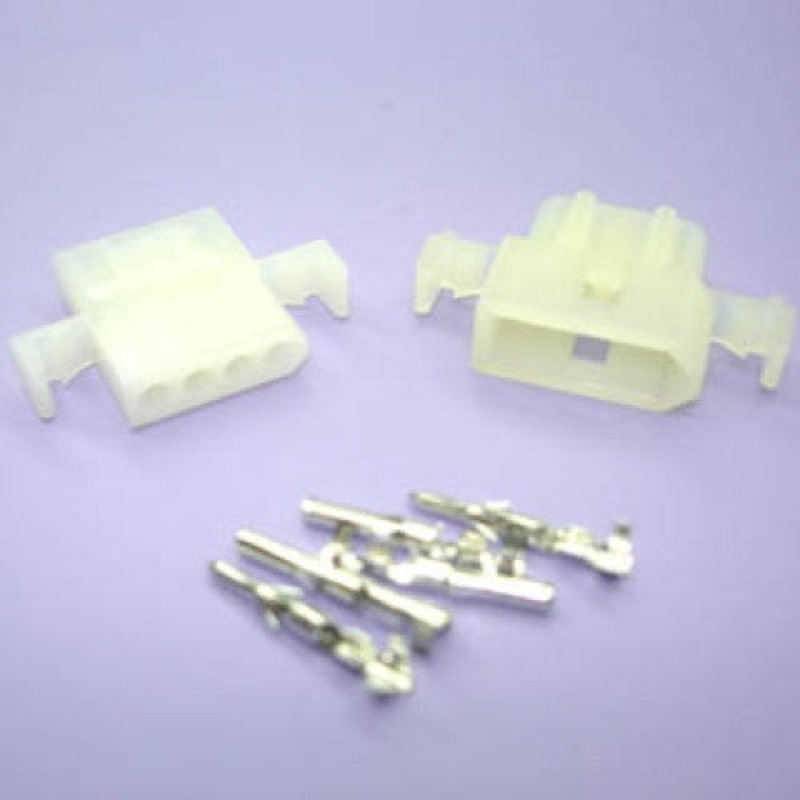 61-404 – MOLEX KIT 4POS 1X4 1SET .062IN PLUG AND RECEPTACLE W/PINS 5A@25V