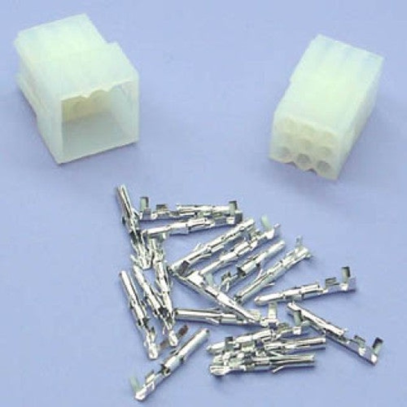 61-409 – MOLEX KIT 9POS 3X3 1SET .062IN PLUG AND RECEPTACLE W/PINS 5A@25V