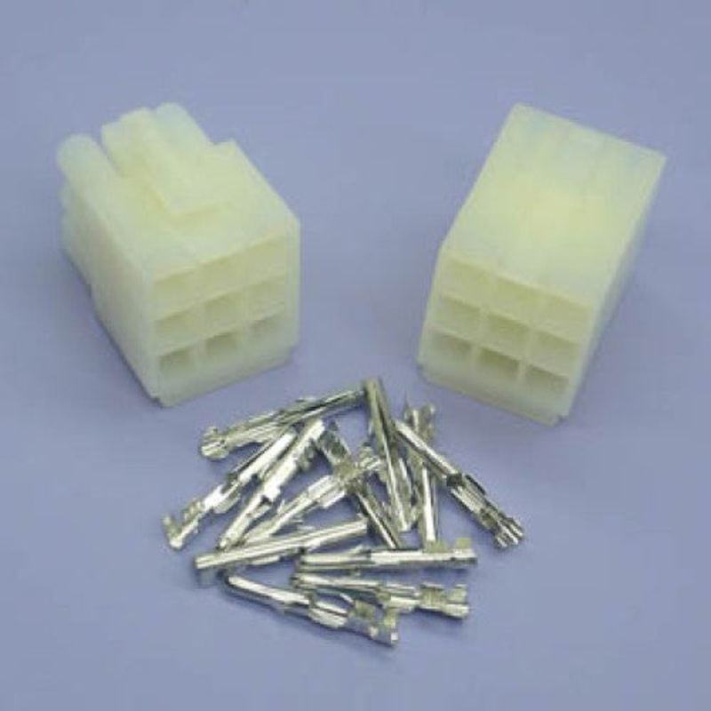 61-709 – MOLEX KIT 9 3X3 1SET LOCK .093IN 8A@600V
