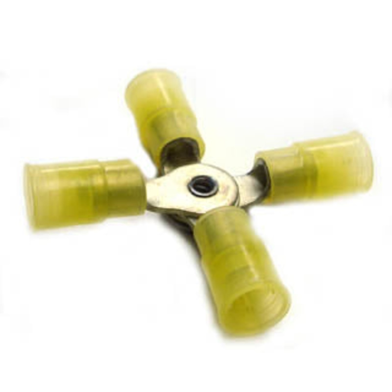 761287 – 4-WAY CONN YEL 12-10AWG