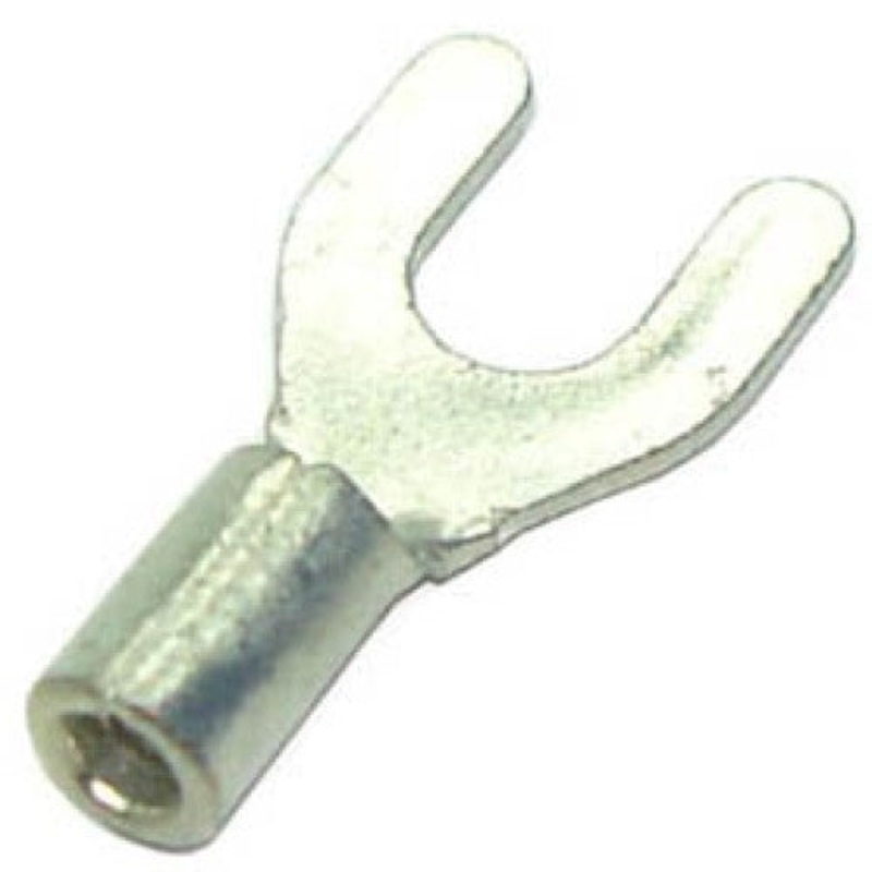 BR1206S – SPADE TERM UNINS #6 16-14AWG ID-3.5MM WIDTH-9.5MM (10 pcs/pkg)