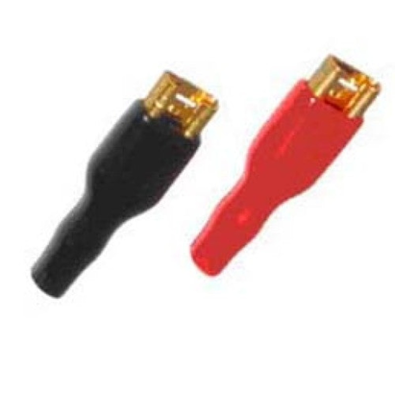 GFD14-63 – QUICK CONN FEM RED/BLK 0.250IN 14AWG GOLD 6.35X1.2MM 2PC/PKG